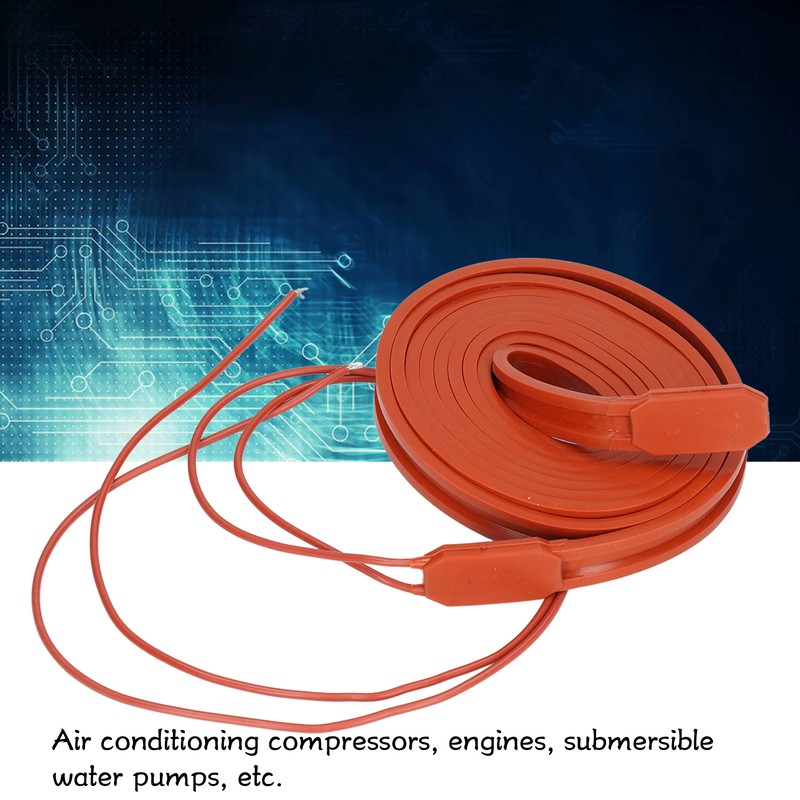 Silicone Heating Tape Belt Waterproof Flexible Heater AC 150W for