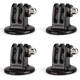 Tripod Mount Adapter for Gopro Hero 7 Hero 6 Hero 5 Hero 5 Session Hero 4 Hero 3+ Hero 3 Cameras and Sjcam Xiaoyi Cameras (5 Pack)