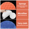 Buffing Polishing Pads - 7Pcs Face for Backing Plate, Car