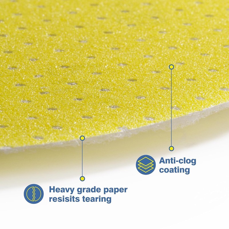 POWER PRO 2100 - Perforated Drywall Sanding Abrasive Discs 9-Inch/225mm