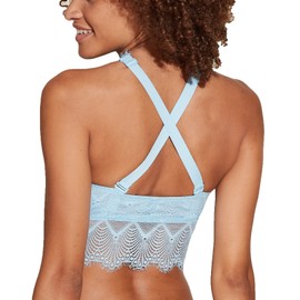 Cosabella Allure - Bralette con curvas para mujer, Azul Aasmani, M