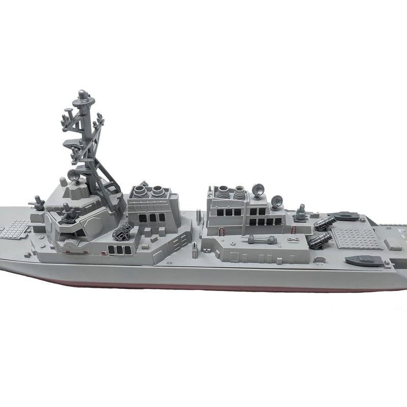 Toy Aircraft Carrier Submarine and Battleship Destroyer Combo with 8