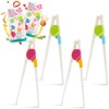Kidsfantasy Kids Chopsticks, 4 Pairs Training Chopsticks for Toddler Beginners