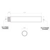 KAPHOME Shower Head Extension Arm,5 inch 304 Stainless Steel Shower