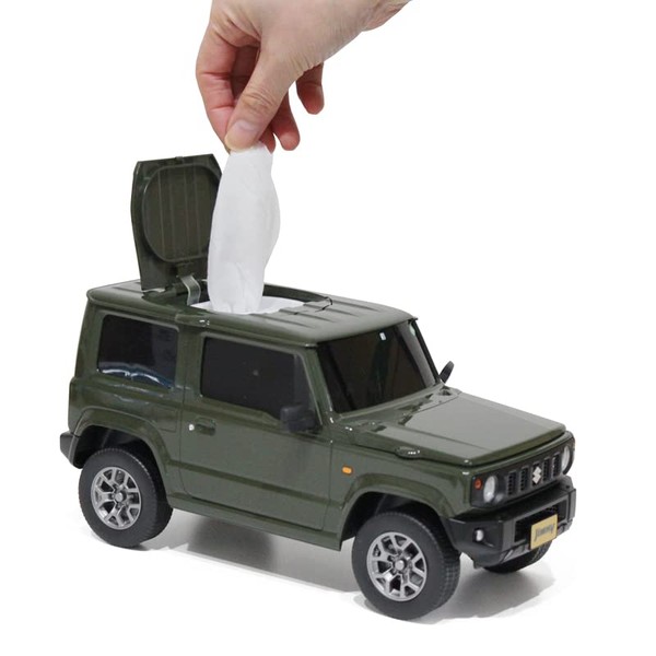 Wet Tissue Case Suzuki Jimny (Mini Car) Jungle Green