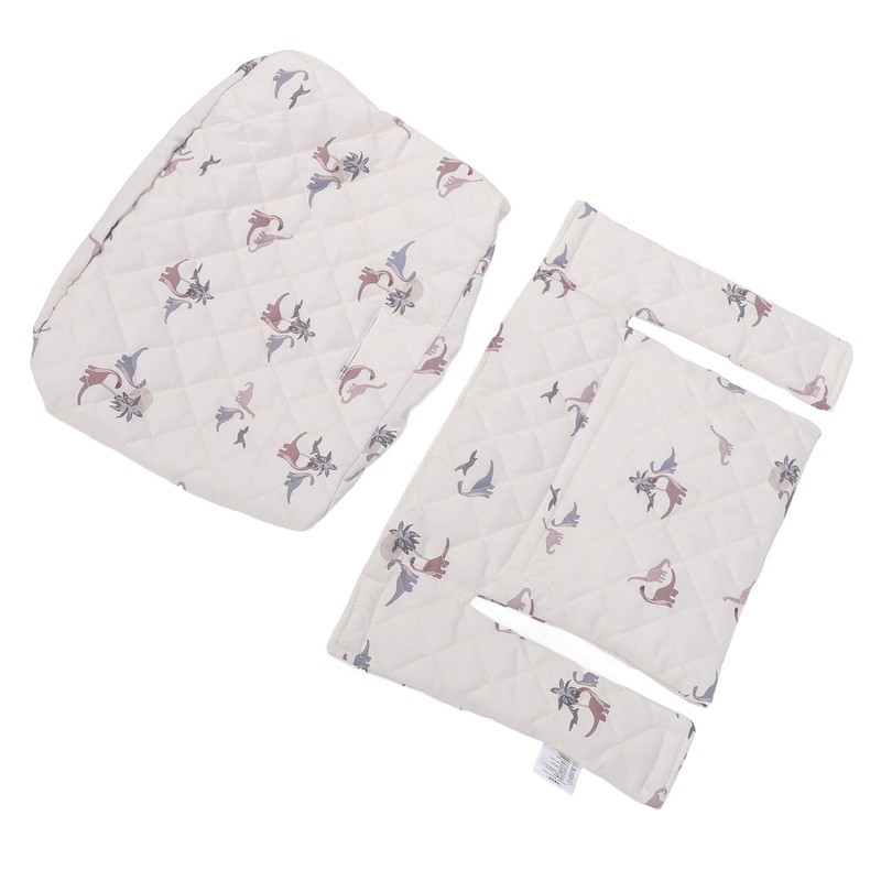 Baby High Chair Cushion Waterproof Nylon Seat and Back Protection