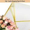 DMIMIA 20 Sheets Flower Wrapping Paper, Waterproof Floral Bouquet Wrapping