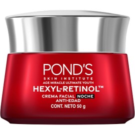 POND'S Crema Facial Antiedad Noche Age Miracle Ultimate Youth, 50g