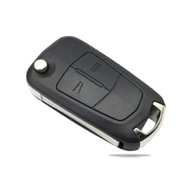 Replacement Car Key Shell Case Compatible with Vauxhall Astra Zafira Tigra Corsa Vectra Meriva Insignia Signum 2 Button Remote Key Shell