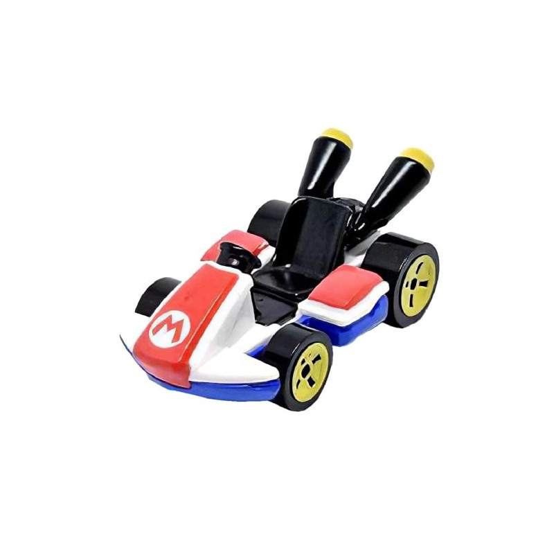 Hot Wheels Mario Kart Go-Kart, Red, 1:64 Scale Die-Cast Metal,