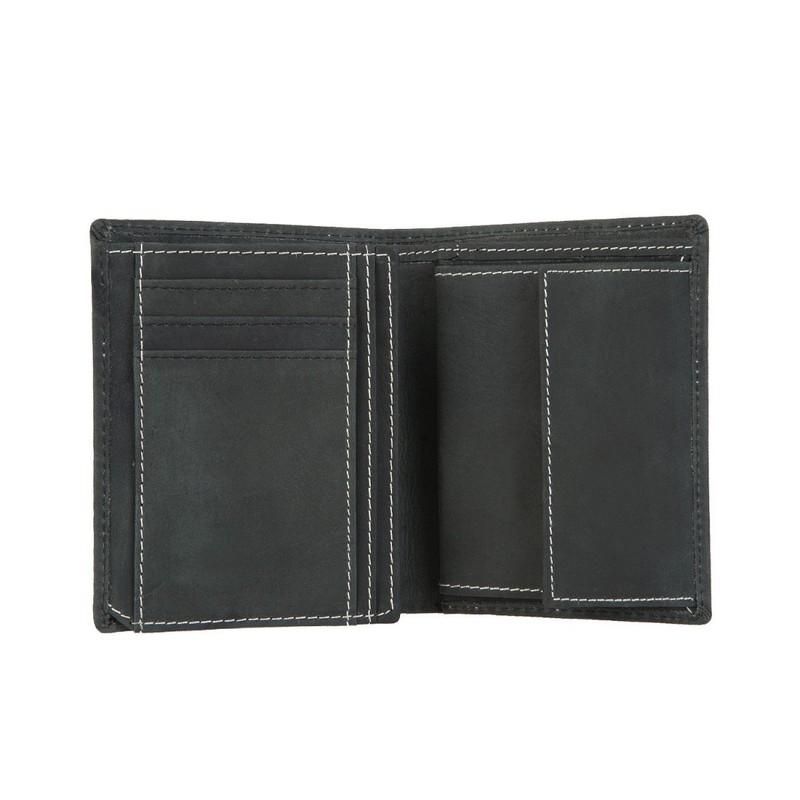 H.I.S Men's Wallet Purse W 34/1653 Black