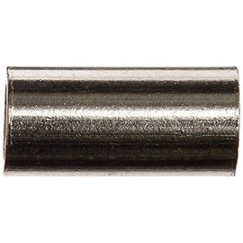 American Fishing Wire - Manguitos de crimpado de Barril único, 30 Piezas, 0.33 cm de diámetro Interno, Nickel, 30 Pieces, 0.132 Inch Inside Diameter