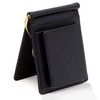 【GRAV】 Men's Bifold Wallet with Coin Pocket and Money Clip