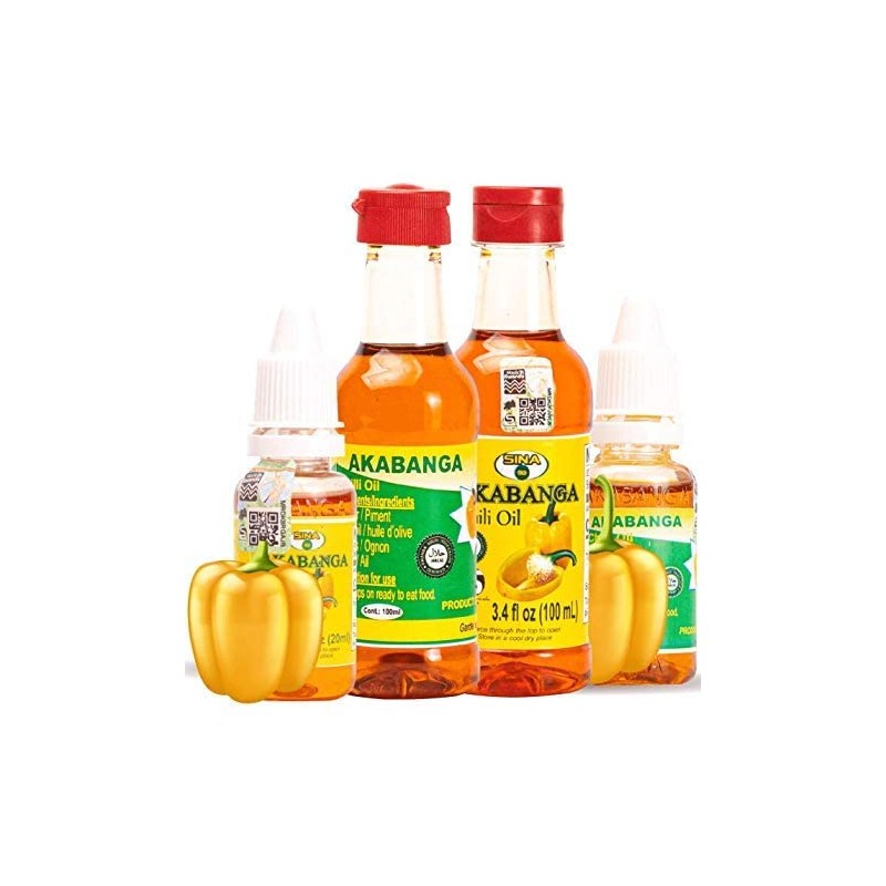 3 pack of Akabanga Extra Hot Chilli Sauce (spicy)