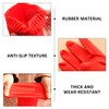 JTMKYO 2 Pieces Extra Long Kitchen Cleaning Rubber Gloves, Waterproof