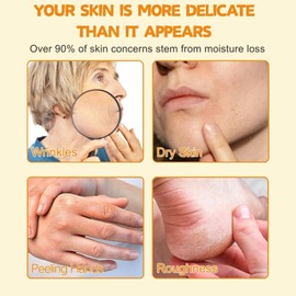 Tallow and Honey Balm, Grass-Fed Organic Beef Tallow Skin Care, Hydrating Beef Tallow Moisturiser for Dry&Sensitive Skin, Skin Tightening Cream for Face&Body,Anti Wrinkle Face Cream for All Skin Types