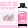 finger secret Velvet Finish Top Coat, 120ml/4fl.ozt, Gel Polish Nail