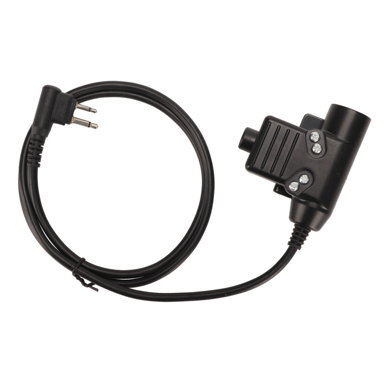 U94 PTT System Adapter 2 Pin M Head Dual Plug