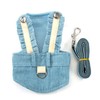 Pet Vest Harness Leash Adjustable Button Design Dog Harness and