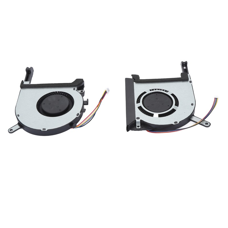 2pcs Laptop CPU GPU Cooling Fan 4 Pin Silent Efficient