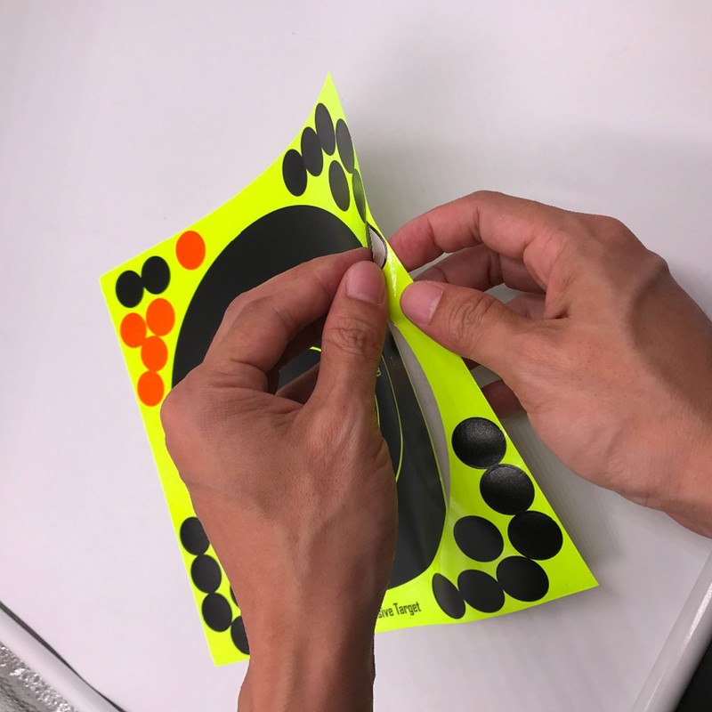 50PCS Self Adhesive Shotboard 8 inch Shooting Board Shooting Practice