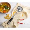 Royal Cuisine Stainless Steel Soup Ladle Spoon with Soft Grip