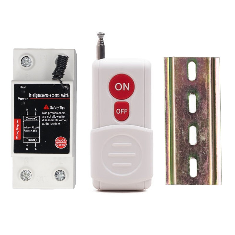 Remote Control Switch 1KM Range Single Phase Intelligent Power Switch