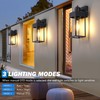 DAKAFUL 2-Pack Motion Sensor Outdoor Lights, Upgrade Dusk to Dawn