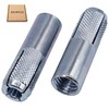 SKIR'CO (6 pcs) Knurled Drop in Anchors M10 x 40