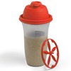 SIGNORA WARE Shaker Bottles | 17-Ounce Plastic Protein Shake Bottle