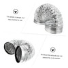 TEHAUX 1Pc Aluminum Foil Telescopic Duct Practical Vent Hose for