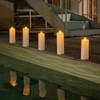 Raycare 4'' X 11'' Large Waterproof Outdoor Flameless Candle, Battery