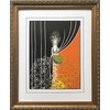 Erte "Printemps Newly Custom Framed Print 14.5" x 17.5"
