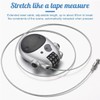 ZHjuju Cable Lock, 3digit Combination Lock Retractable Cable Lock Travel