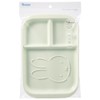 Skater MPLS1-A Morning Plate with Dividers, Lunch Plate, Miffy