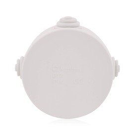 Junction Boxes, Cable Junction Box, Installation Housing with Step Nipples, IP44, 80 x 40 mm, Distribution Box, Junction Box, Surface-Mounted, Waterproof Outdoor Junction Box, Junction Box Socket