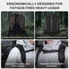 RaLeno Camera Backpack Bag, 22L+5L (Expandable Compartment) Waterproof Camera Case