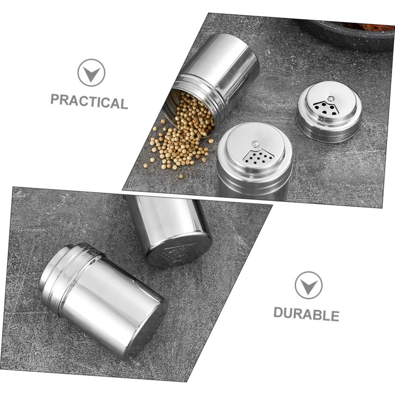 Ciieeo Seasoning Jar Versatile Condiment Container with Lid for Home