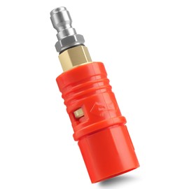 Quwfesudy Adjustable Pressure Washer Nozzle Tip - Fit for Pressure Washers 3 4 5 6 7 GPM High Pressure Spray Nozzle, 1/4 Inch Quick Connector