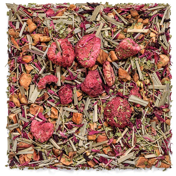 Tealyra - Raspberry Relaxation - Herbal Loose Leaf Tea -