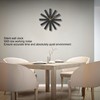 Living Room Clock Stainless Steel Silent Movement Creativity Wall Clock