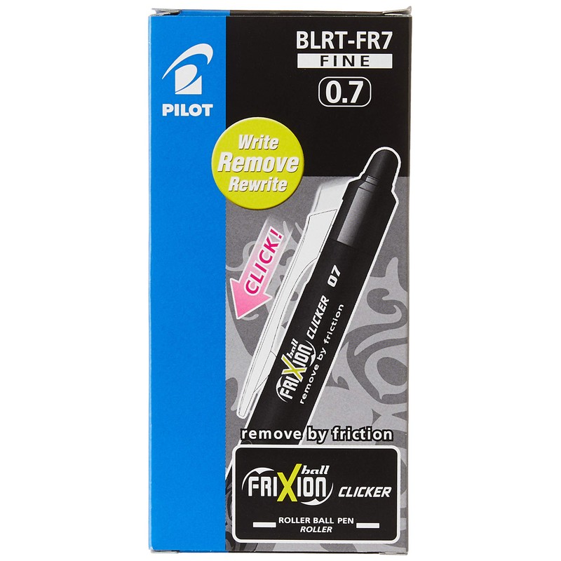 Pilot Frixion clicker rollerball pen, 0.7 mm