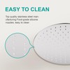 AULEEND 12 Inch Round Shower head, High Flow Stainless Steel