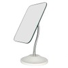 YEAKE Adjustable Flexible Gooseneck Makeup Mirror,360°Rotation Folding Portable Desk Vanity