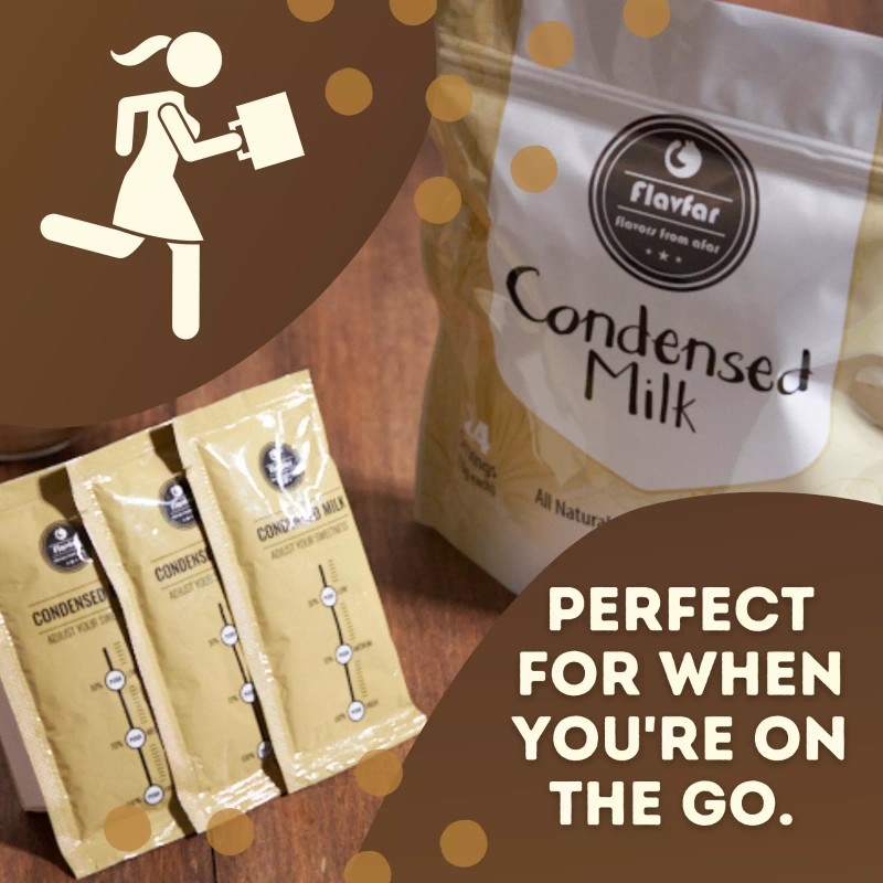 Flavfar Sweetened Condensed Milk Leche Condensada 24 counts