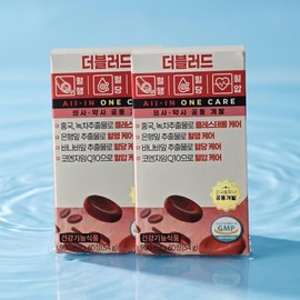 Mongul Cloud Partners Vitality Potion The Blood All-in-One LDL HDL Red Yeast Lysine, 2 pcs. / 활력포션 더블러드 올인원 LDL HDL 홍국 라이신, 2개