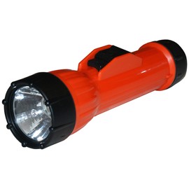 BRIGHT STAR 2124 | Intrinsically Safe, Water-Resistant 3D Cell Incandescent Flashlight – Unbreakable, Emergency Light for Hazardous Environments | 80 Lumens, 100 Meter Beam | Industrial LED Torch (2217-LED)