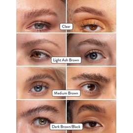 HD BROWS Brow Glue Brow Setting Gels Extreme Hold Gel, Light Ash Brown