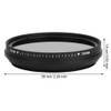 FOTGA 58mm Adjustable Optical Infrared Lens Filter 530-750nm for DSLR