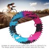 Aluminium Alloy Folding Bike Crankset 56T 130mm BCD Single Disc